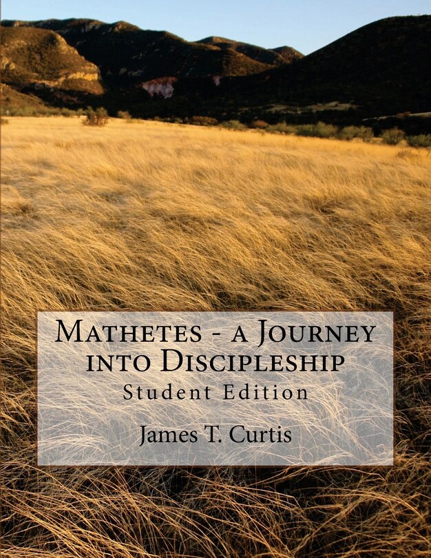 Couverture_Mathetes - a Journey into Discipleship
