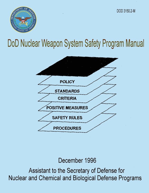 Couverture_DoD Nuclear Weapon System Safety Program Manual (DoD 3150.2-M)
