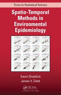 Couverture_Spatio-temporal Methods In Environmental Epidemiology