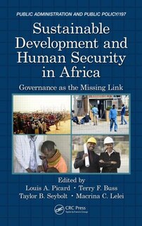 Couverture_Sustainable Development And Human Security In Africa