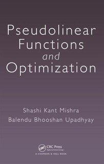Front cover_Pseudolinear Functions And Optimization