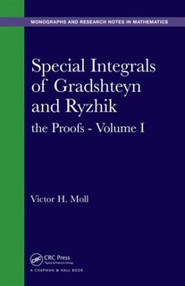 Front cover_Special Integrals Of Gradshteyn And Ryzhik