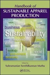 Front cover_Handbook Of Sustainable Apparel Production