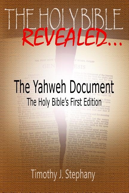Front cover_The Yahweh Document