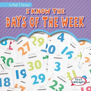 Front cover_I Know the Days of the Week