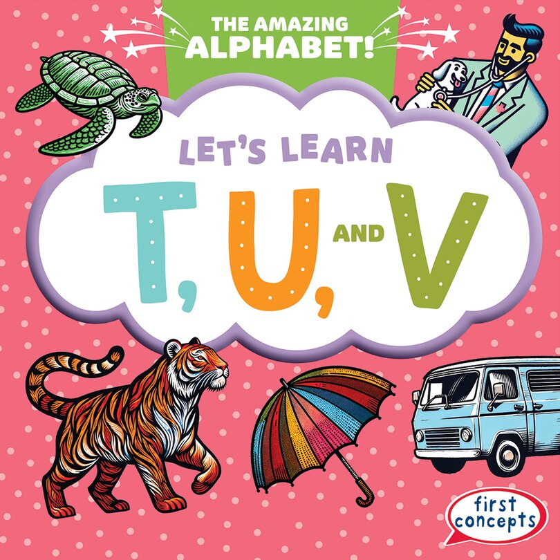 Front cover_Let's Learn T, U, and V