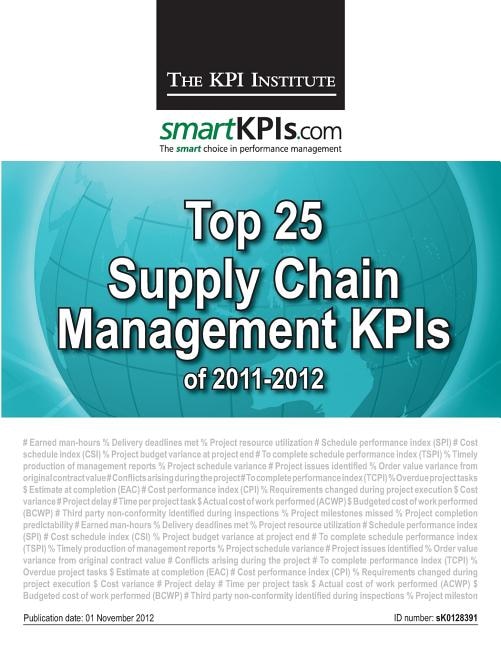 Front cover_Top 25 Supply Chain Management KPIs of 2011-2012