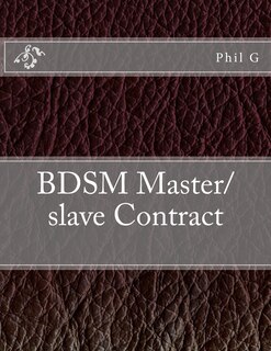 Front cover_BDSM Master/slave Contract