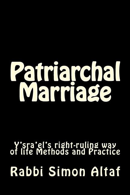 Couverture_Patriarchal Marriage