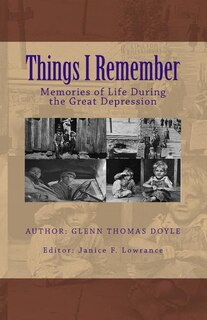 Front cover_Things I Remember