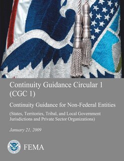 Couverture_Continuity Guidance Circular 1 (CGC 1)