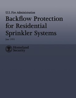 Front cover_Backflow Protection for Residential Sprinkler Systems