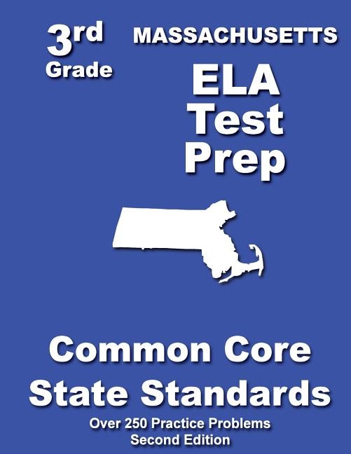 Couverture_Massachusetts 3rd Grade ELA Test Prep