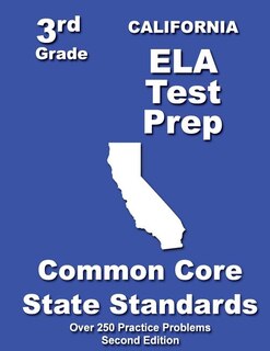 Front cover_California 3rd Grade ELA Test Prep