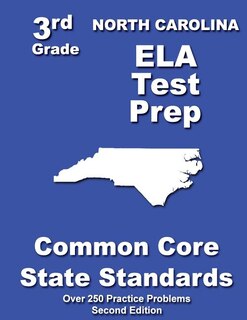 Front cover_North Carolina 3rd Grade Ela Test Prep