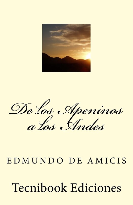 Front cover_de Los Apeninos a Los Andes