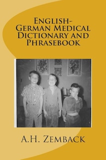 Front cover_English-German Medical Dictionary and Phrasebook