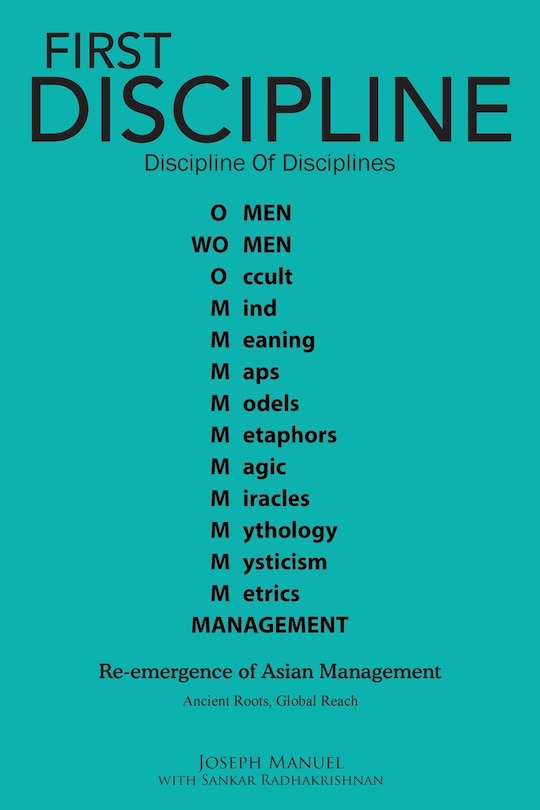 Couverture_First Discipline, Discipline of Disciplines