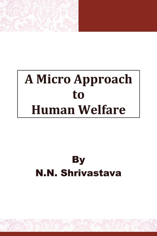 Front cover_A Micro Approach to Human Welfare