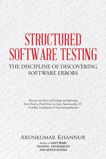 Front cover_STRUCTURED SOFTWARE TESTING