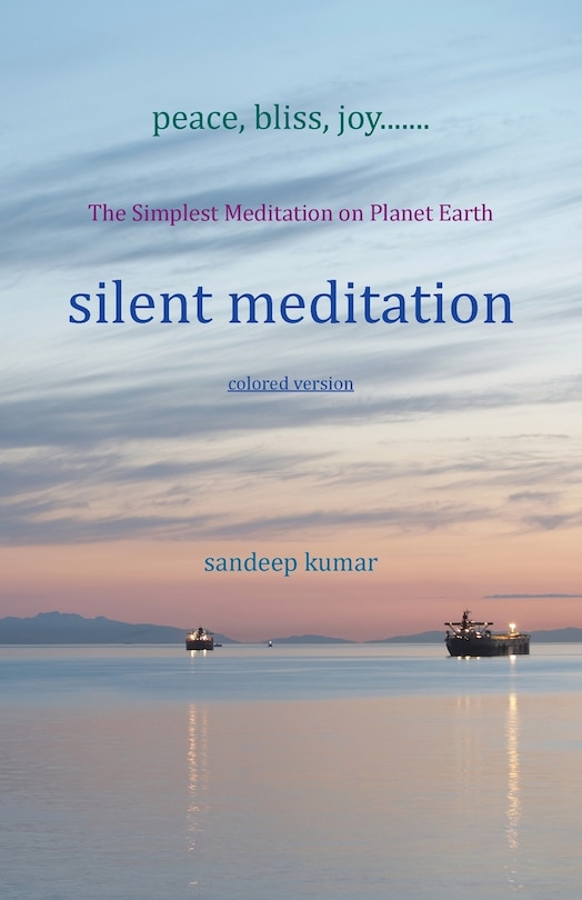 Front cover_silent meditation