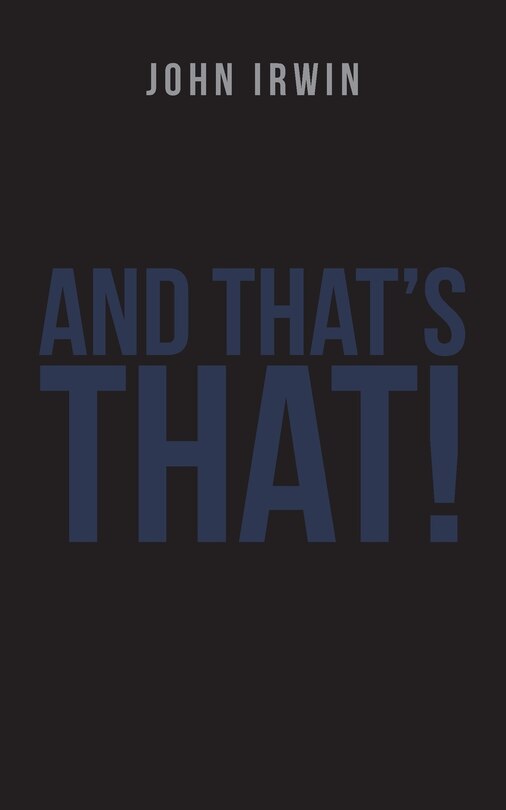 Couverture_And That's That!