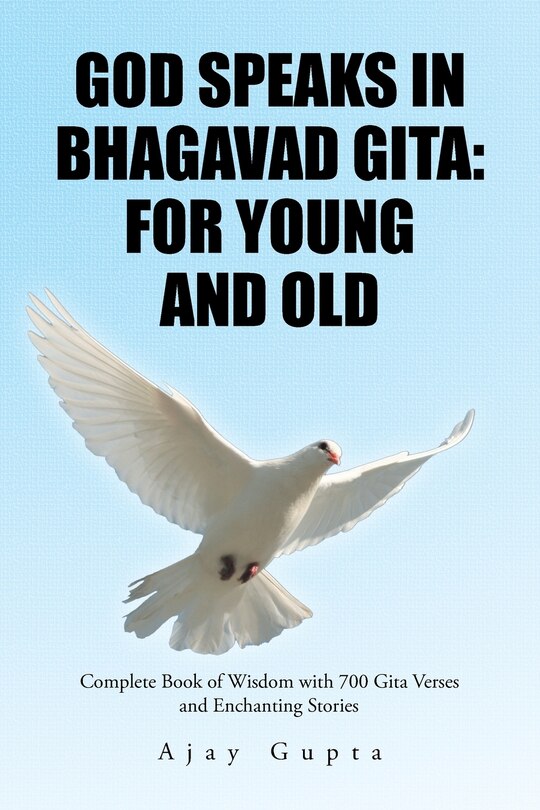 Front cover_God Speaks in Bhagavad Gita