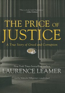 Front cover_The Price Of Justice (mp3 Cd)
