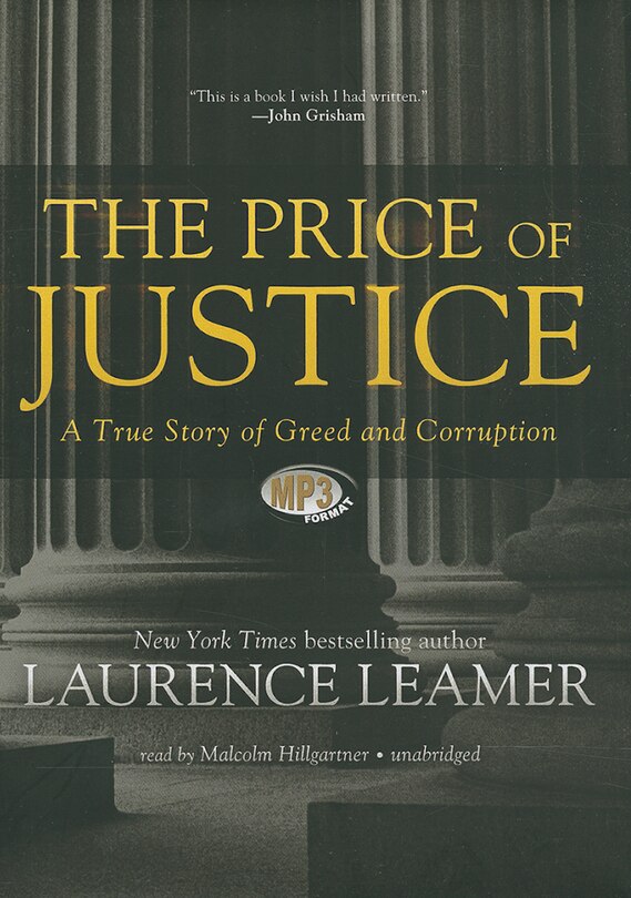 Front cover_The Price Of Justice (mp3 Cd)