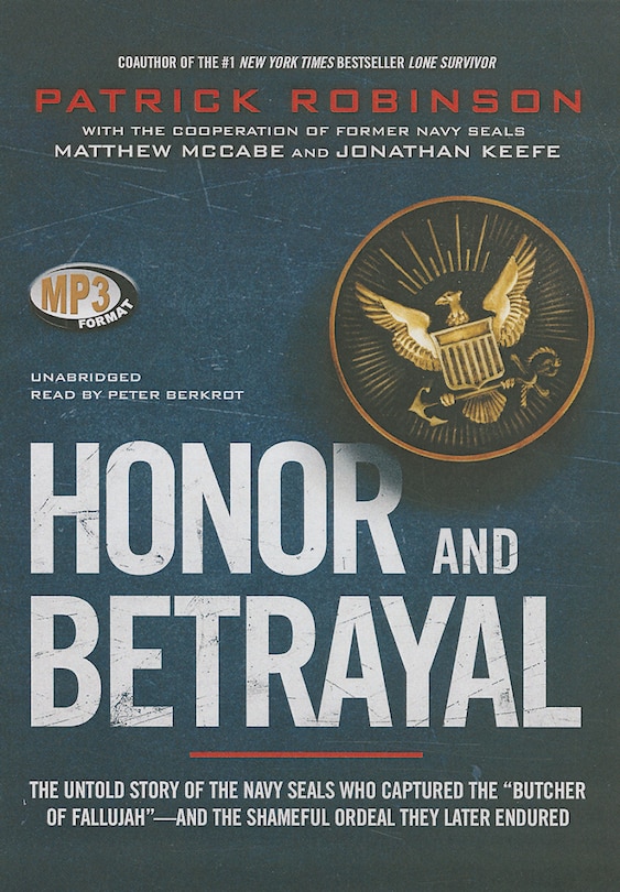 Couverture_Honor And Betrayal (mp3 Cd)