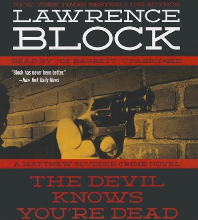 Front cover_The Devil Knows You’re Dead