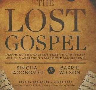 Front cover_The Lost Gospel