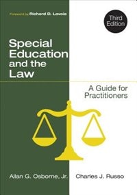 Front cover_Special Education And The Law