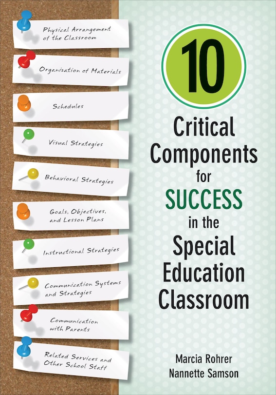 Couverture_10 Critical Components for Success in the Special Education Classroom