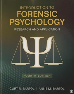 Front cover_Introduction To Forensic Psychology
