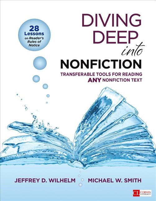 Couverture_DIVING DEEP INTO NONFICTION, GRADES 6-12 TRANSFERABLE TOOLS