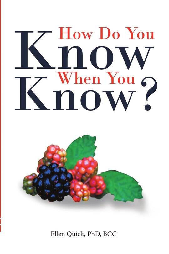 Couverture_How Do You Know When You Know?