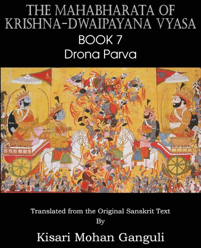 Couverture_The Mahabharata Of Krishna-dwaipayana Vyasa Book 7 Drona Parva