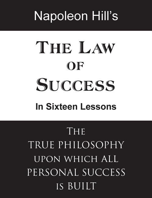 Couverture_The Law Of Success In Sixteen Lessons
