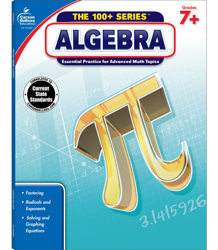 Front cover_Algebra, Grades 7 - 9