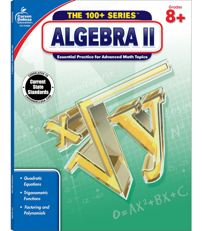 Front cover_Algebra II, Grades 8 - 10
