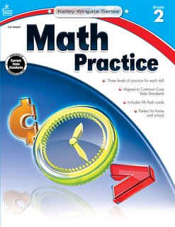Couverture_Math Practice, Second Grade