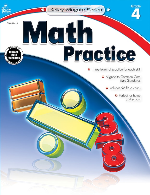 Couverture_Math Practice, Fourth Grade