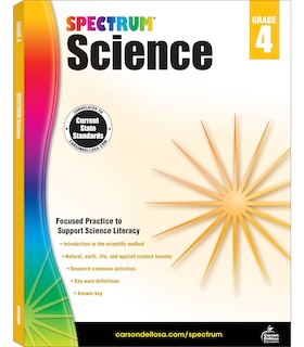 Front cover_Spectrum Science, Grade 4
