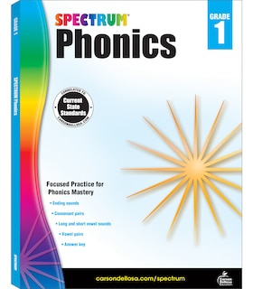 Couverture_Spectrum Phonics, Grade 1