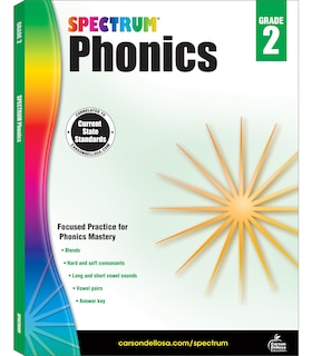 Couverture_Spectrum Phonics, Grade 2