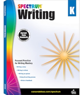 Front cover_Spectrum Writing, Grade K