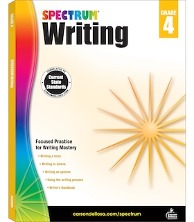 Couverture_Spectrum Writing, Grade 4