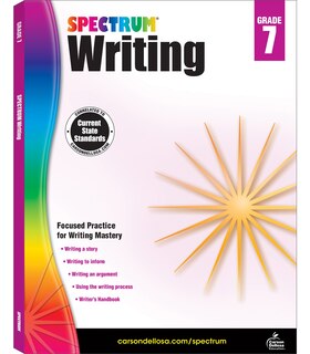 Front cover_Spectrum Writing, Grade 7
