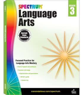 Front cover_Spectrum Language Arts, Grade 3